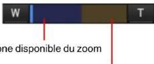 W T une disponible du zoom
