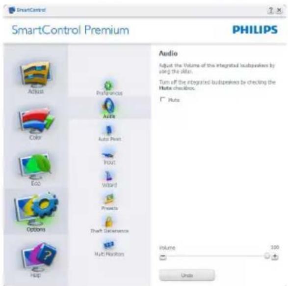 PHILIPS Brilliance 245C5QHSW - Options>Preferences (Опції > Улюблене) - 3