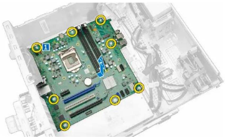 DELL OptiPlex 7040 SFF - Retrait de la carte système - 1