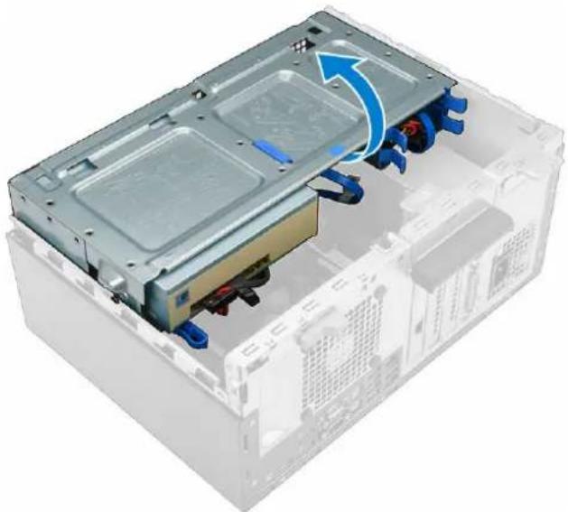 DELL OptiPlex 7040 SFF - Ouverture de la porte du cadre avant - 1