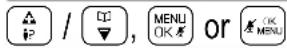 SWITEL DCT50072 Combo - Deleting an entry - 1