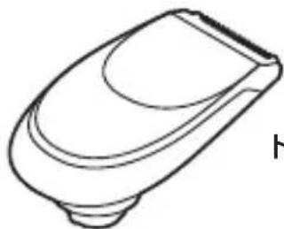 Line drawing of a stylized object resembling a container or device (no text or symbols)