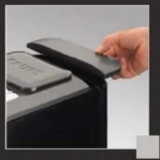 Hand inserting a card into a device (no visible text or symbols)