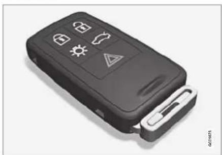 VOLVO V70 (2008) - Pile de la télécommande déchargée - 1