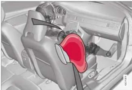 VOLVO V70 (2008) - Coussins gonflables latéraux (coussins SIPS) - 1