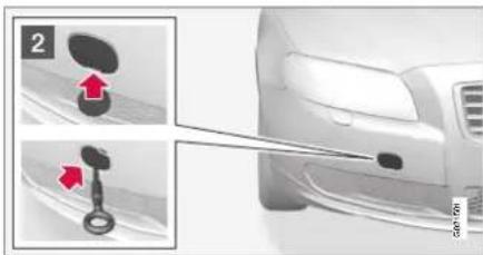 VOLVO V70 (2008) - Remorquage et transport - 2