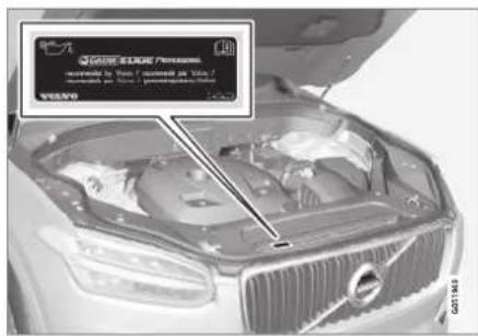 VOLVO XC90 Excellence (2017) - Huile moteur - 1