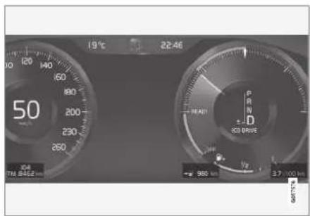 19°C 22:46 50 200 230 260 778 845.2 km P N +D 300 DRIVE 980 km 37/100 km S/N