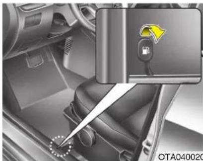 KIA Picanto (2014) - TRAPPE À CARBURANT - 1
