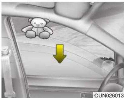 KIA Picanto (2014) - Montée / descente auto d'une vitre (le cas échéant) (Vitre conducteur) - 1