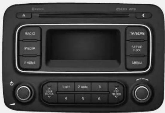 Diasin C2001 AP3 RADIO MEDIA PHONE TA/SCAN SETUP CLOCK MENU 1 RPT 2 ROM 3 STICK TRACK 4 5 6 IPTY POWER
