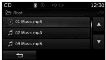 CD 12:30 Root 01 Music.mp3 02 Music.mp3 03 Music.mp3