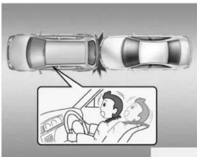 KIA Carens (2014) - Conditions de non-déclenchement de l'airbag - 2