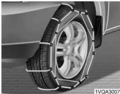 KIA Carens (2014) - Chaines - 1