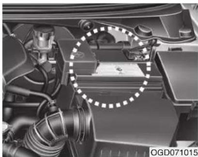KIA Carens (2014) - BATTERIE - 1