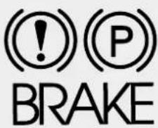 (!) (P) BRAKE
