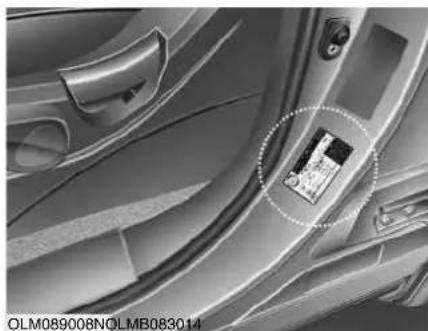 KIA Sportage (2015) - رقم هوية السيارة (VIN) ملarse توشيق السيارة - 5