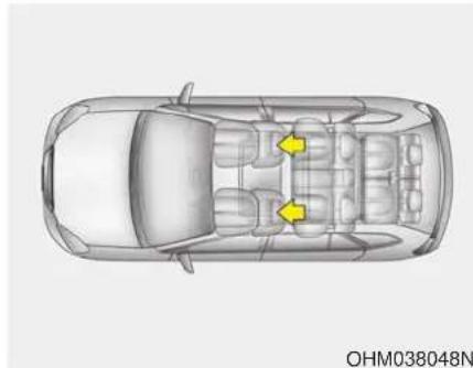 KIA Sorento (2015) - Fonction " accès facile " (si équipé) - 1
