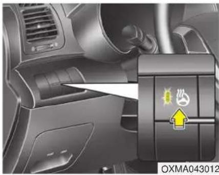 KIA Sorento (2015) - Volant chauffant (si équipé) - 1