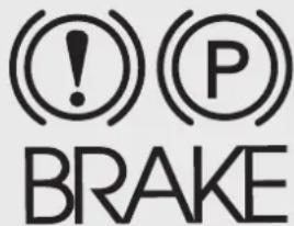 (!) (P) BRAKE