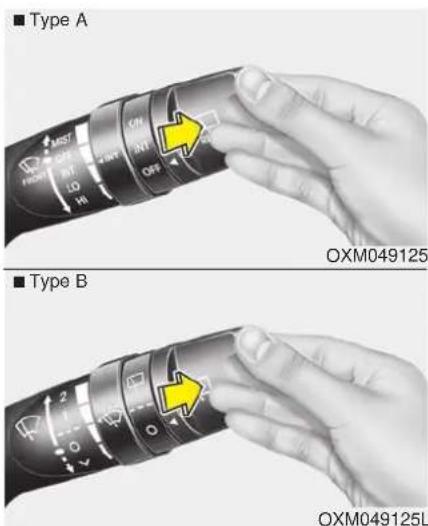 ■ Type A OFF OFF OFF OFF ■ Type B OXM049125 OXM049125L