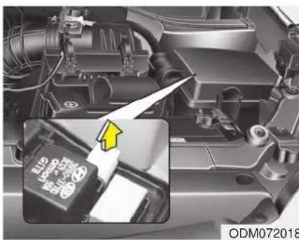 KIA Sorento (2015) - Remplacer un fusible sur le panneau intérieur - 2