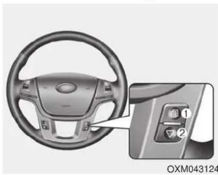 KIA Sorento (2015) - Commande d'affichage ACL - 1