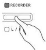 CASIO PX-760WE - To record to one track of a song while listening to the playback of the other track - 1