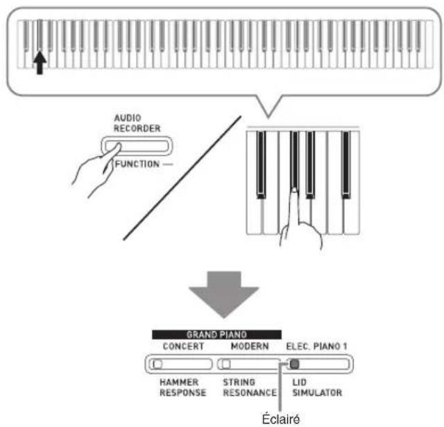 CASIO PX-860BN - Suppression des données d'une clé USB - 2