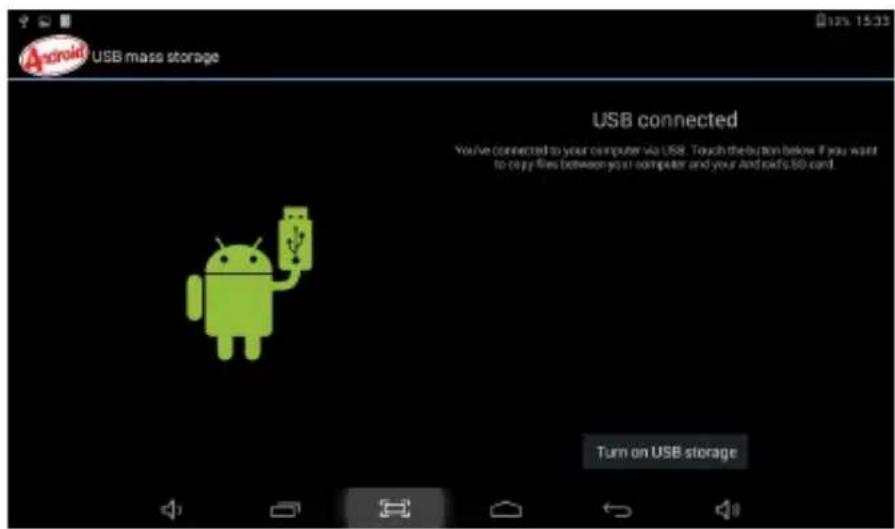 Sunstech TAB727QC - Como conectar com o computador - 1