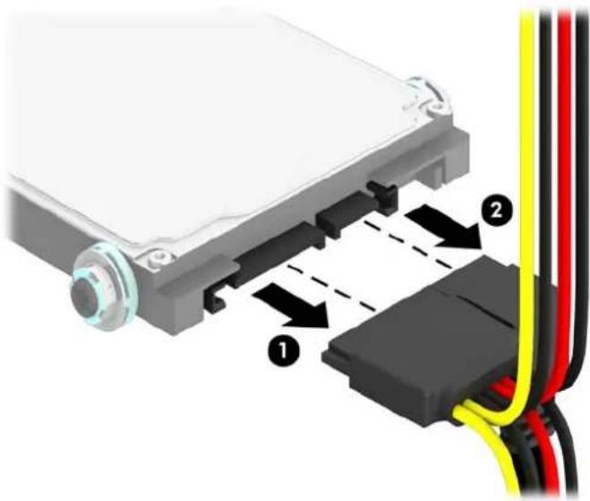 HP EliteDesk 800 G2 SFF - Retrait d'un disque dur 2,5" - 2