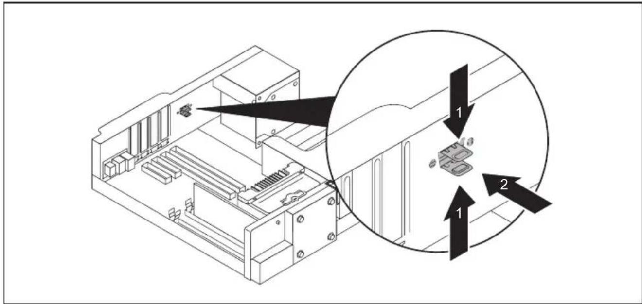 FUJITSU Esprimo D756 - Montaged'uneinterfacesérie portsérie) - 2
