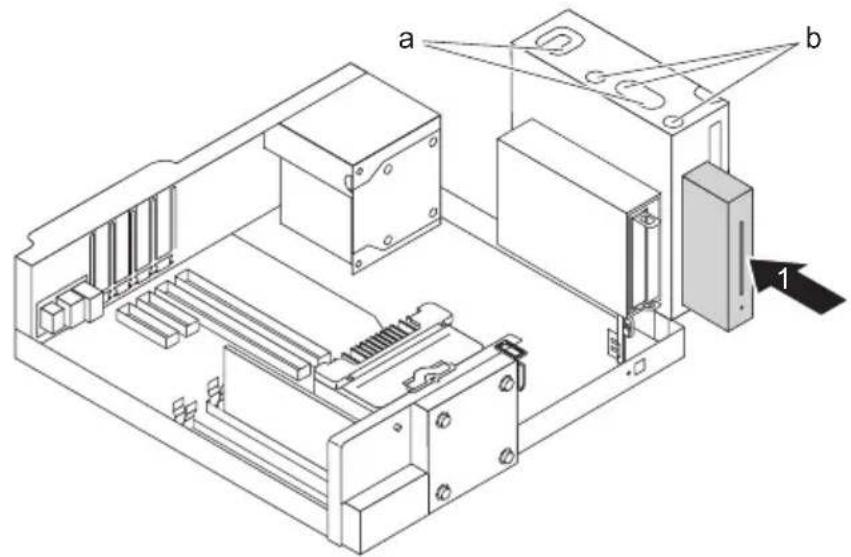 FUJITSU Esprimo D756 - Montaged'unlecteur3½pouces - 1