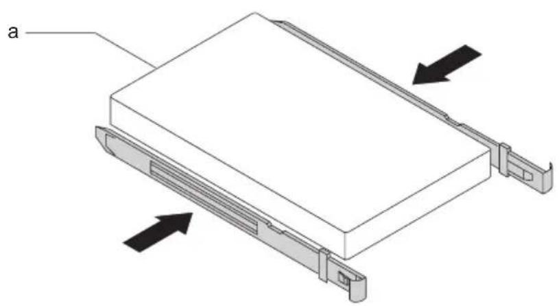 FUJITSU Esprimo D756 - Montagedeslecteurs2 ^1/2 poucesdansl'adaptateur3 ^1/2 pouces - 2