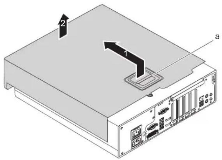 FUJITSU Esprimo D756 - Déposeducouvercledeboîtier - 1