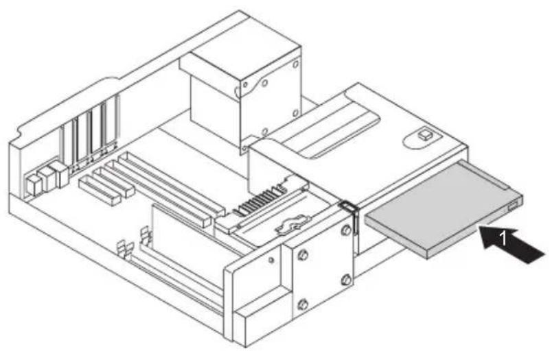 FUJITSU Esprimo D756 - Montaged'unlecteurSlimLine - 1