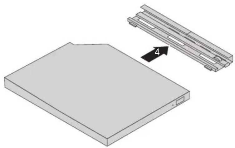 FUJITSU Esprimo D756 - Démontaged'unlecteurSlimLine - 2
