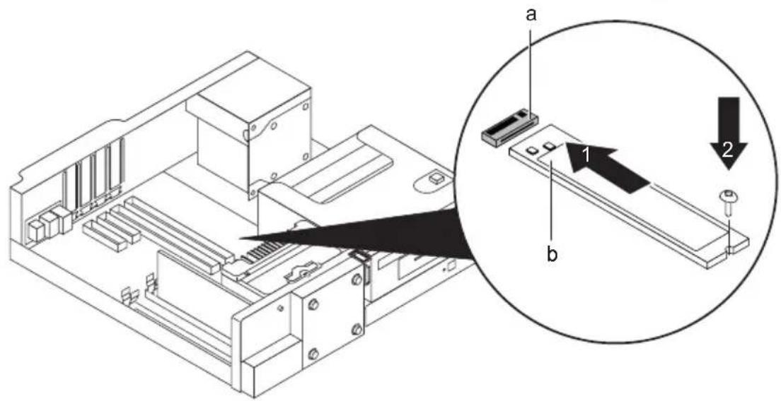 FUJITSU Esprimo D756 - MontagedumoduleM.2 - 1