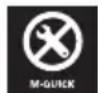METABO WA 12-125 Quick - Dra åt Quick-spännmuttrar (bara vissa modeller) - 1