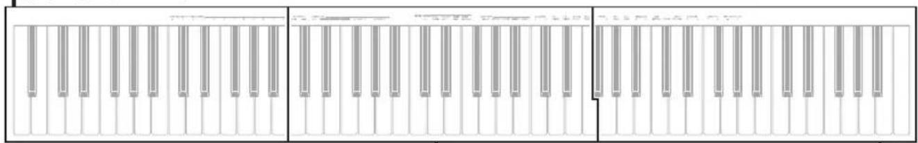 ⑦Tempo du métronome ⑧Battement du métronome ⑨Marche/arrêt d'un morceau d'interprétation de concert ⑩Écoute ⑪Leçon ⑫Lecture ⑬Sélection d'un morceau d'interprétation de concert ⑭Volume d'interprétation de concert ⑮Simulateur de salle ⑯Sélection d'une sonorité