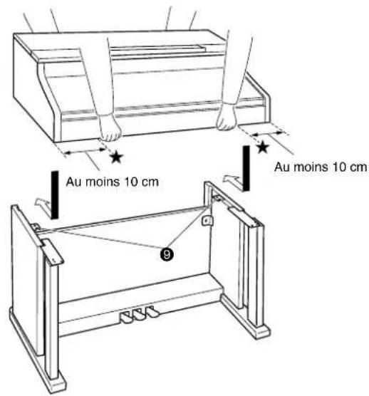 Au moins 10 cm Au moins 10 cm