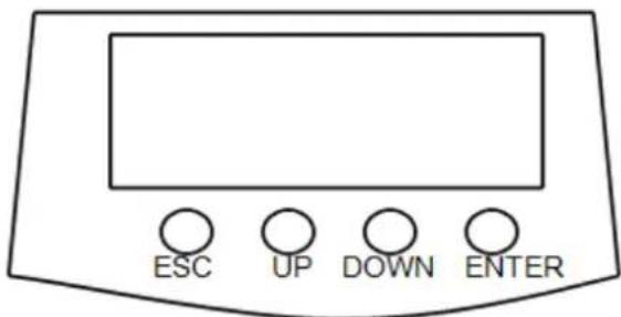 ESC UP DOWN ENTER