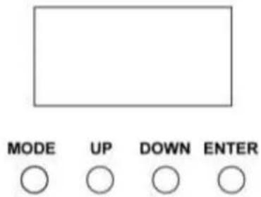 MODE UP DOWN ENTER
