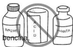 Benzene Acid thinner benzina.