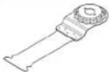 BOSCH GOP 55-36 Professional - Selecting an application tool - 16