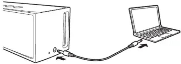 PIONEER XW-BTSP70 - Lecture d'un périphérique raccordé à la prise AUDIO IN - 1