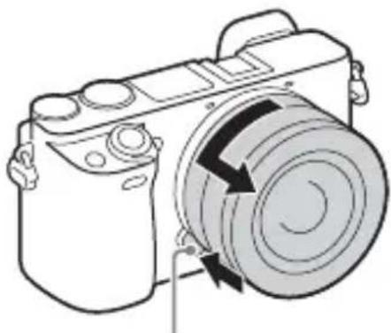 SONY Alpha a6000 - Retirar a objetiva - 1