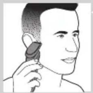 PHILIPS SHAVER Series 7000 S7710 - Removing or attaching the click-on attachments - 4