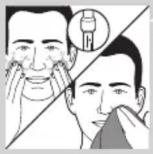 PHILIPS SHAVER Series 7000 S7710 - Puhastusharja kasutamine - 2