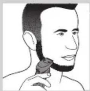 PHILIPS SHAVER Series 7000 S7710 - Piirli kasutamine - 3